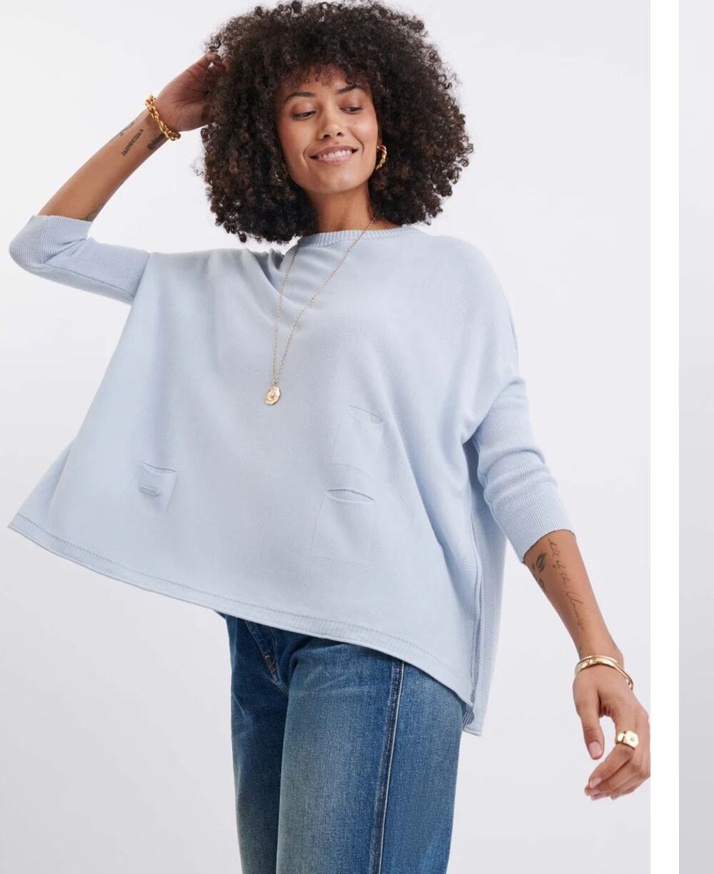 MER-SEA CATALINA SWEATER BLUE SKY, OS *